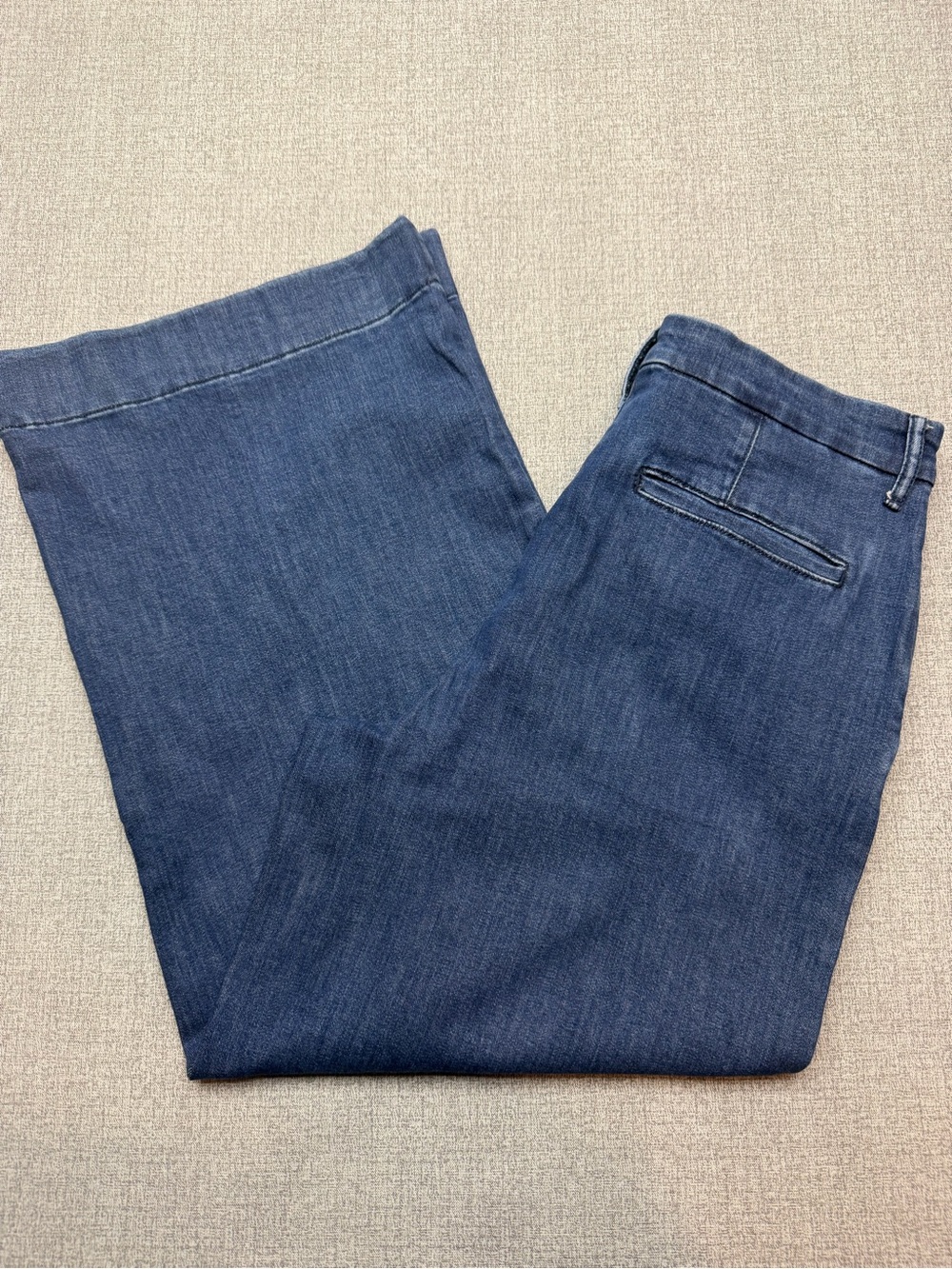 Nine West High Rise Wide Leg Trouser Jeans‎